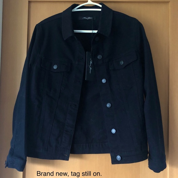 MAVI Luxe black denim jacket - Picture 1 of 3